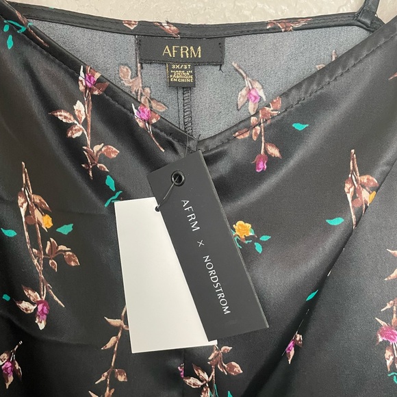 AFRM x Nordstrom Floral Midi Dress - Picture 2 of 3